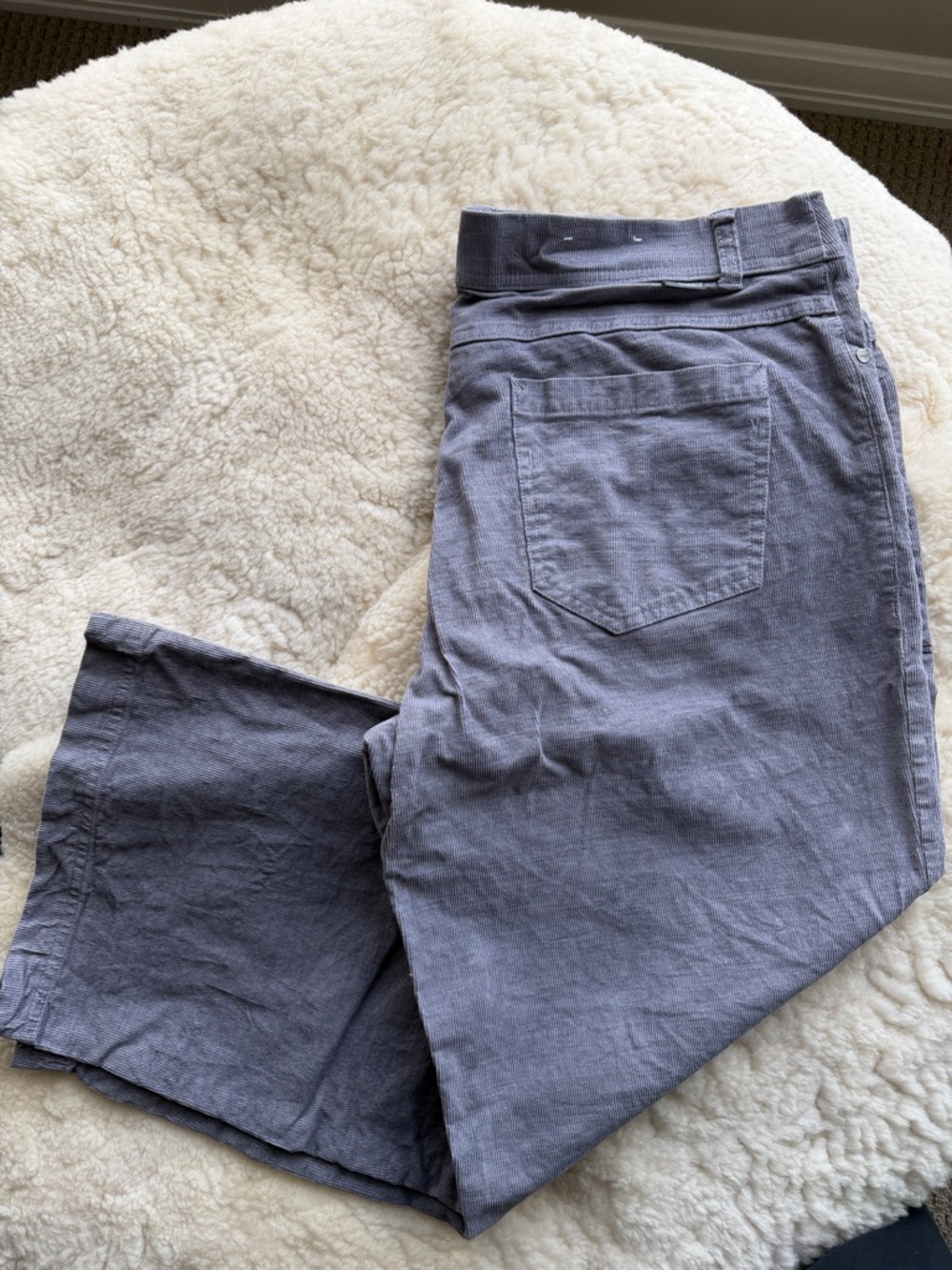 Toad&Co Charcoal Corduroy Wide-Leg Pants